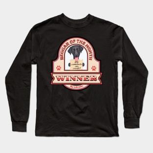 Labrador Retriever-Beggar of the Month Winner Long Sleeve T-Shirt